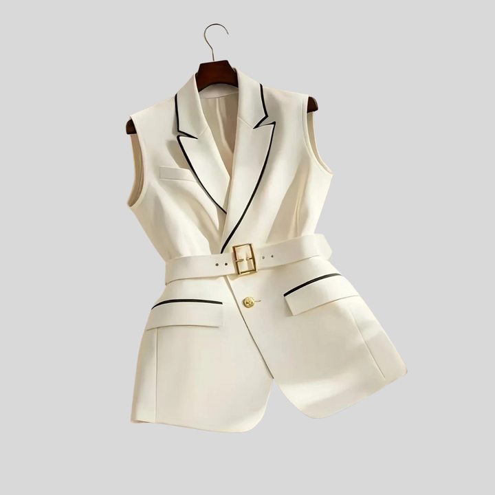Sophia | Elegant Belted Vest