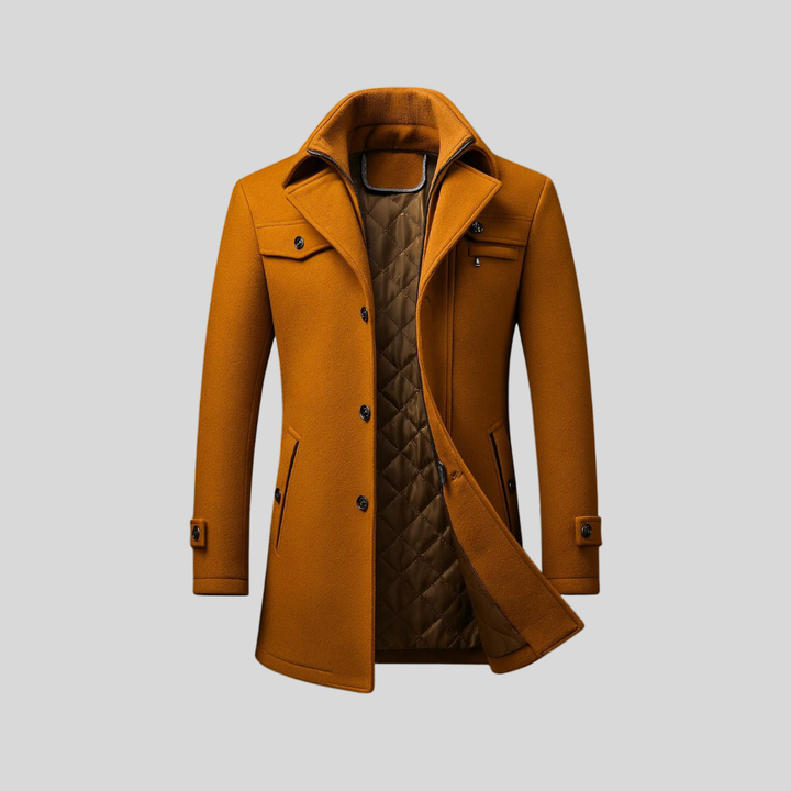 Damian | Modern Tailored Overcoat