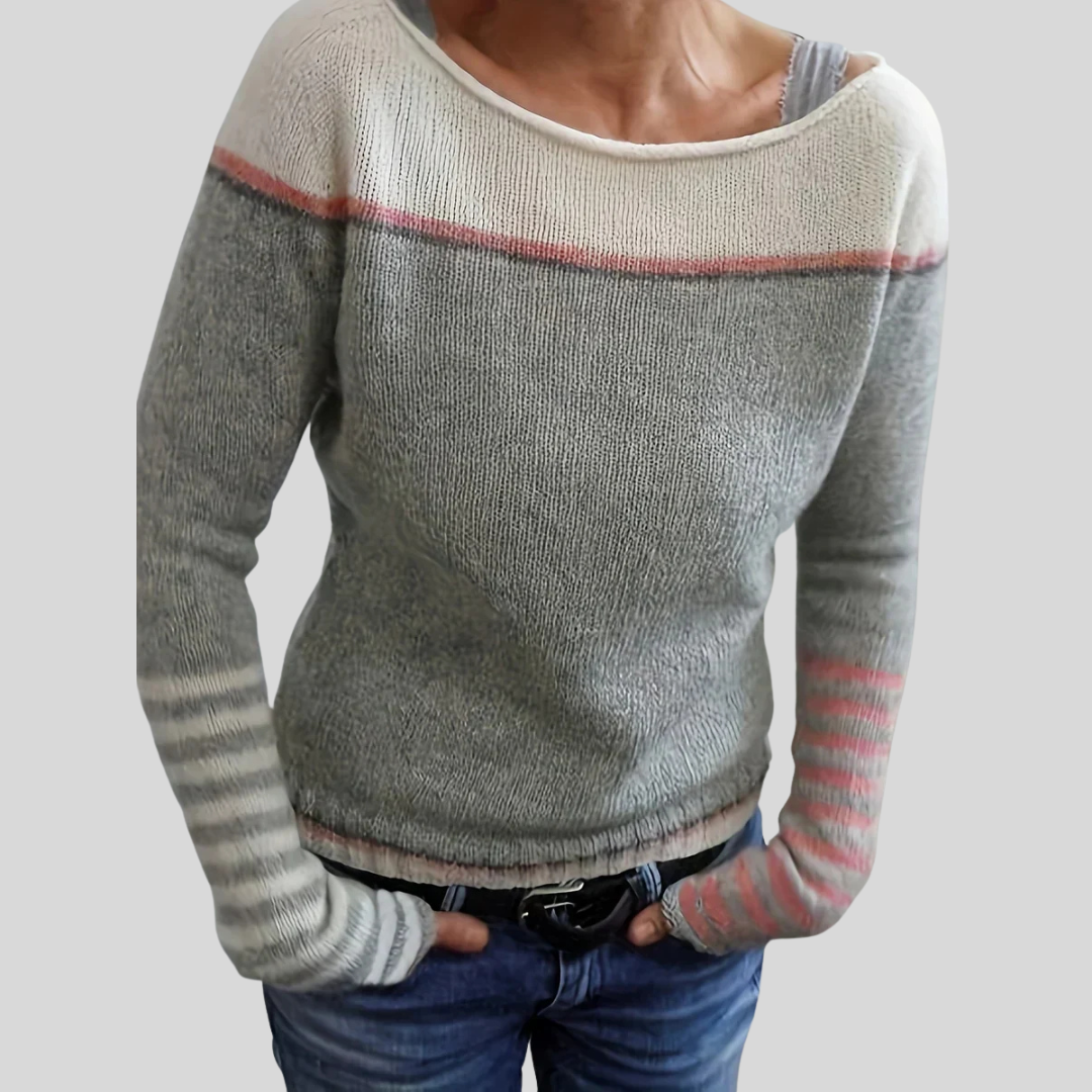 Talithia | Striped Knit Sweater