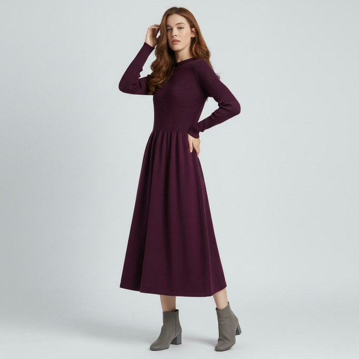 Hollie | Knitted Sweater Dress