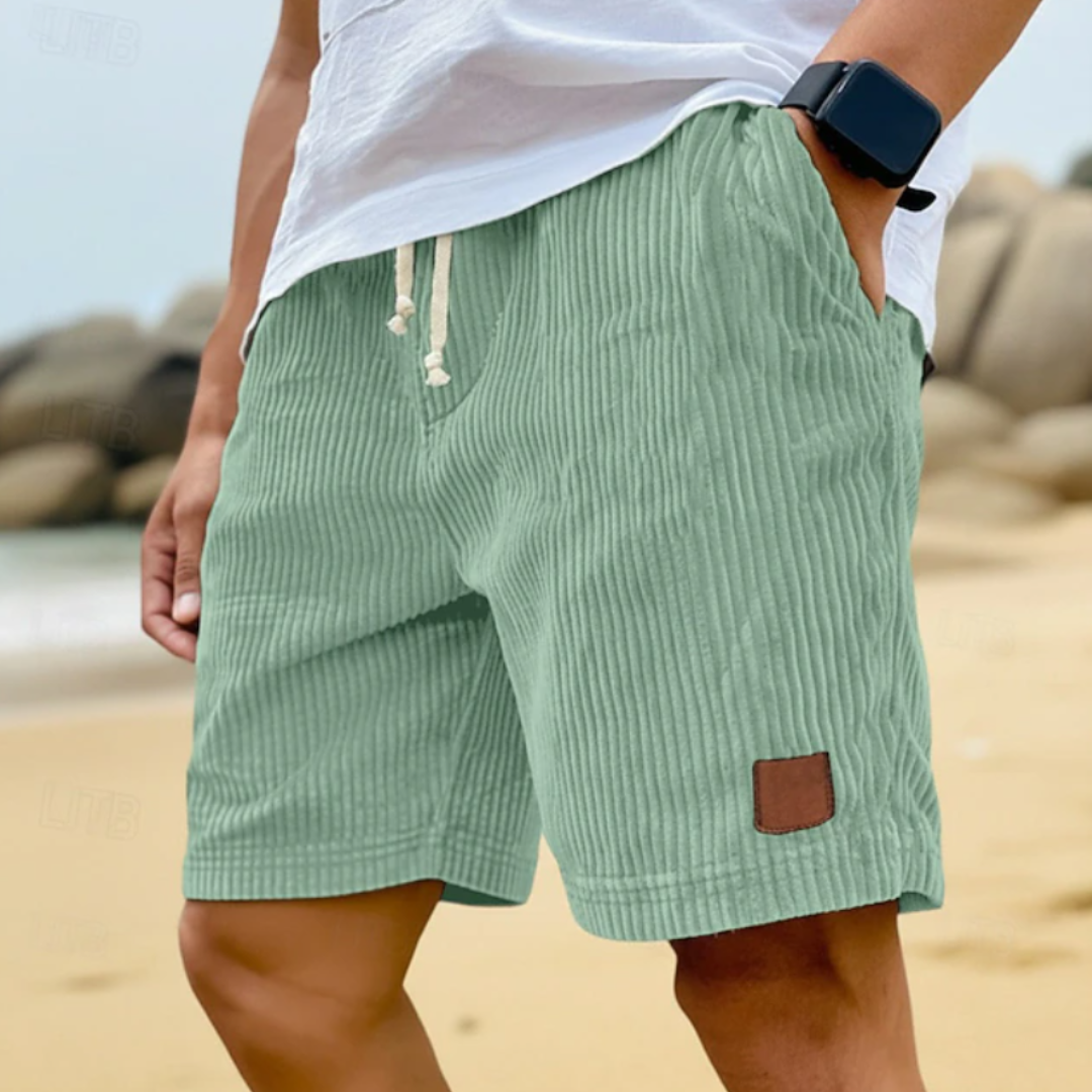 Luke | Corduroy Summer Shorts