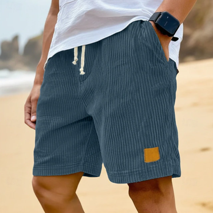 Luke | Corduroy Summer Shorts