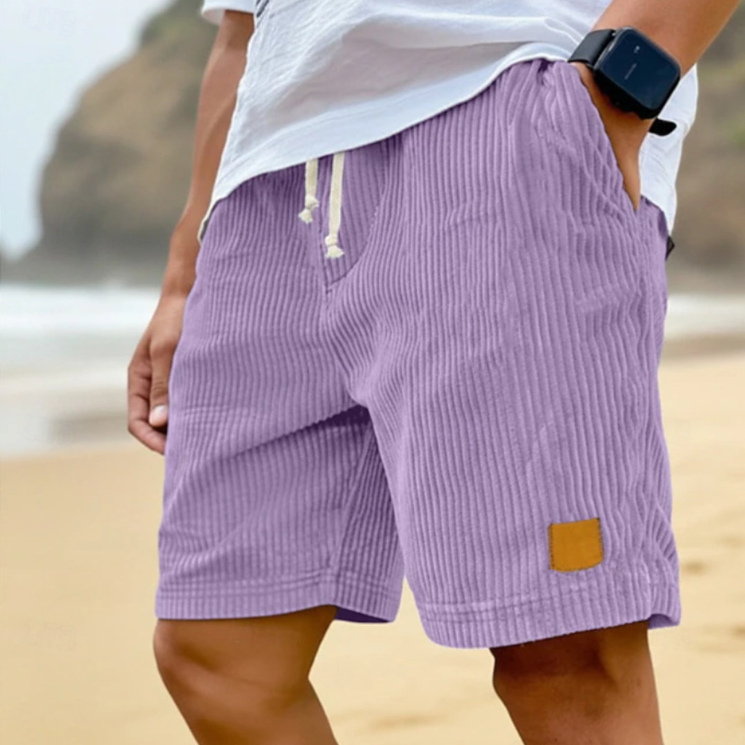 Luke | Corduroy Summer Shorts
