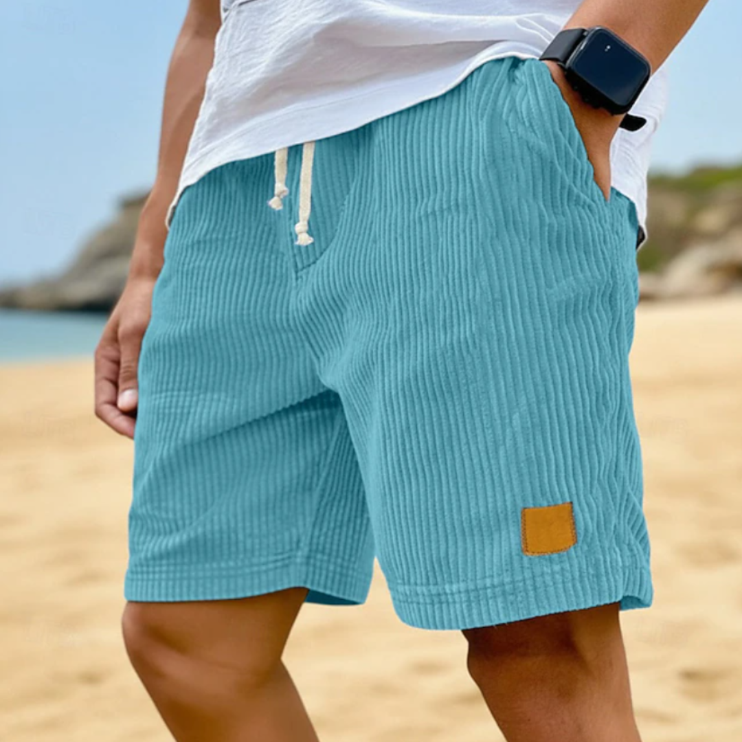 Luke | Corduroy Summer Shorts