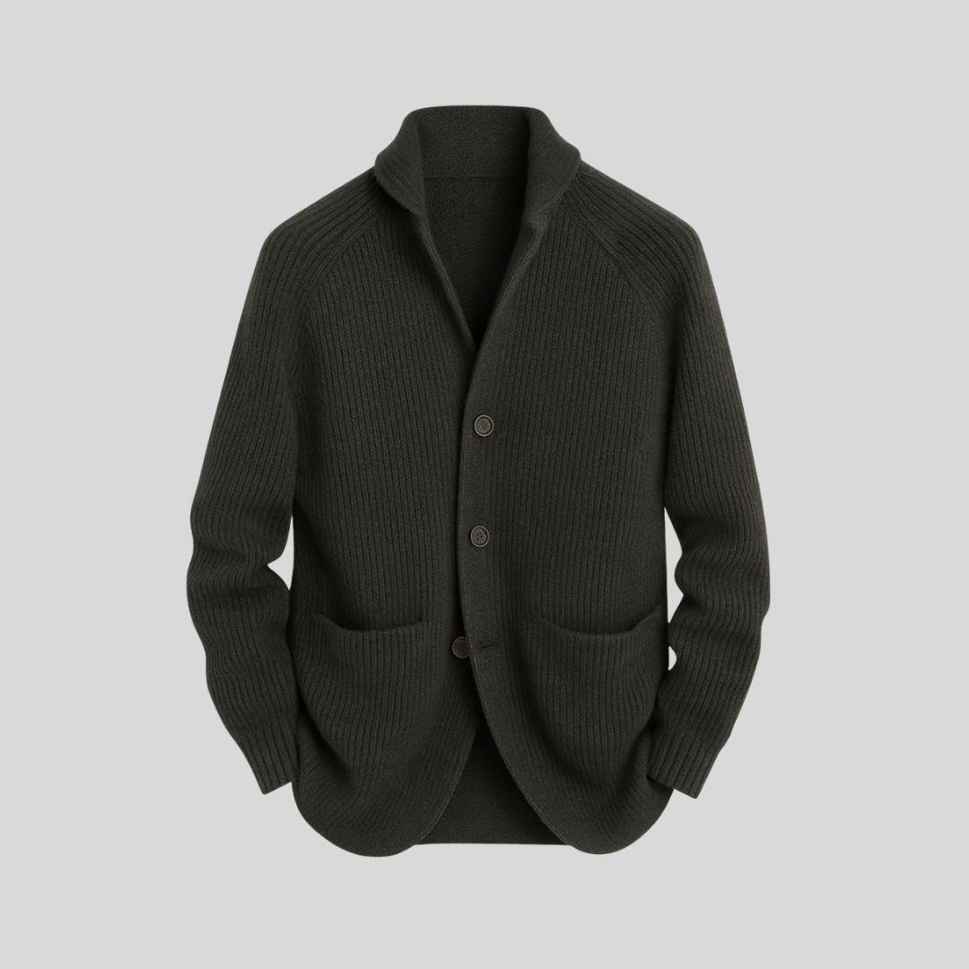 Lawrence | Tailored Knit Cardigan