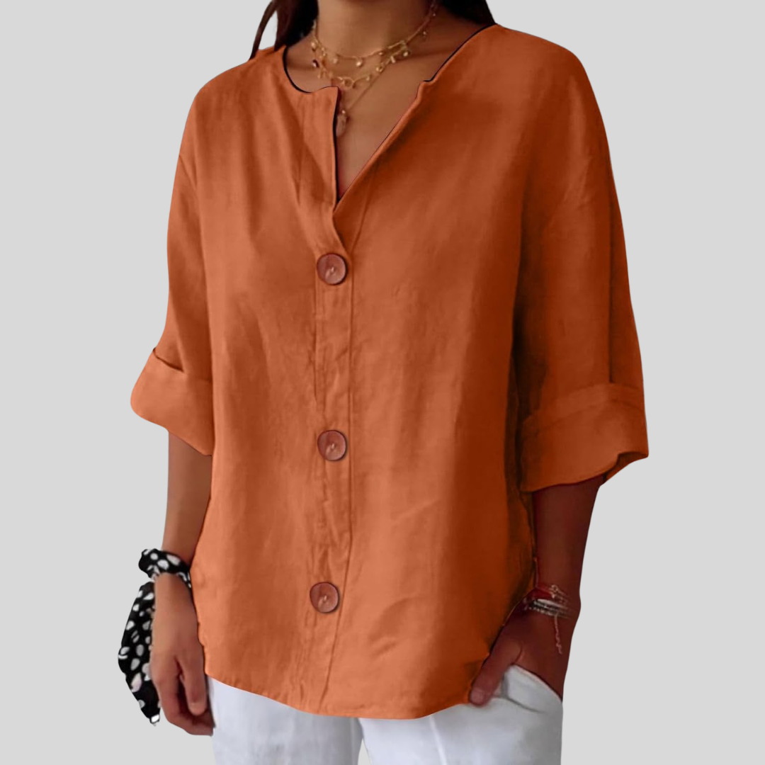 Clara | Casual Textured Blouse