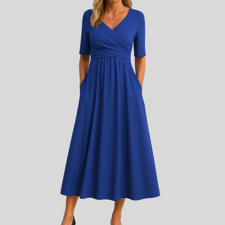 Elira | Crossover Elegance Dress
