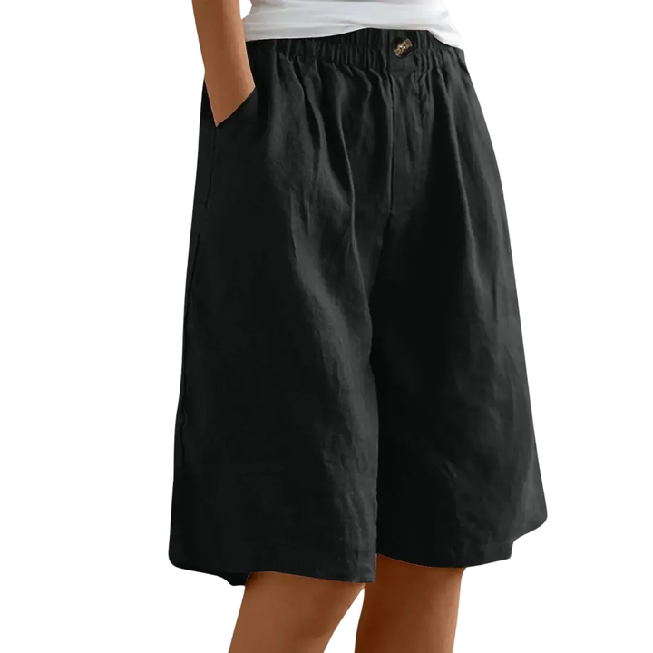 Miley | Lightweight Linen Cotton Shorts