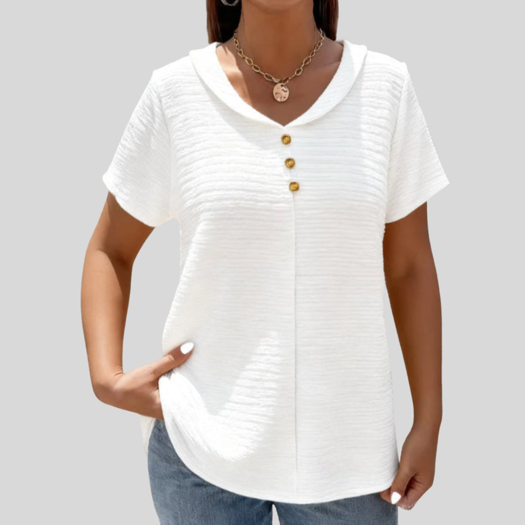 Gergina | Peter Pan Collar T-Shirt