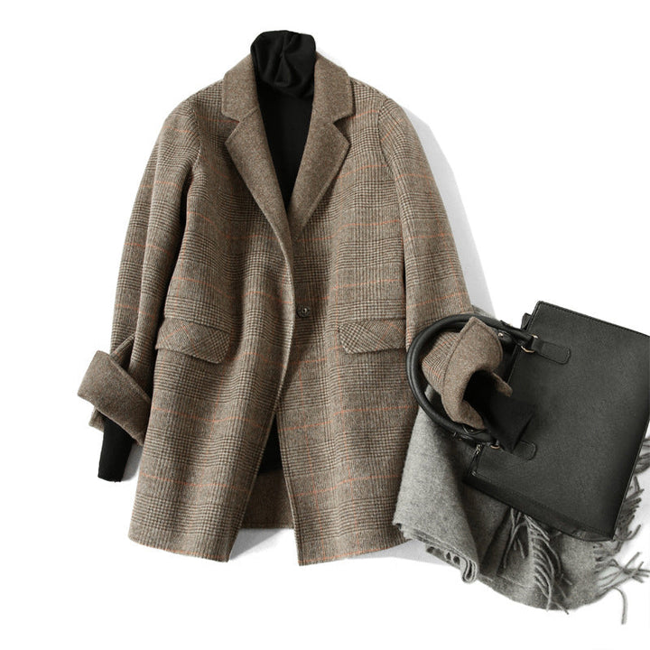 L'Essenziale Wool Coat by Valentina Rossi