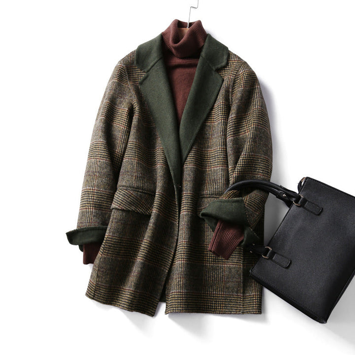 L'Essenziale Wool Coat by Valentina Rossi
