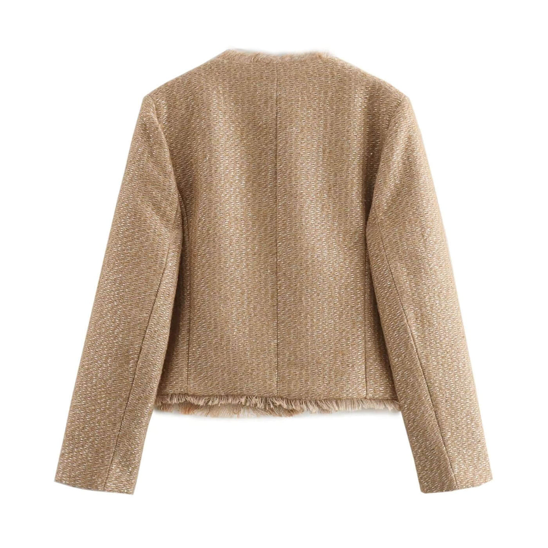 Graciana - Stylish Tweed Jacket