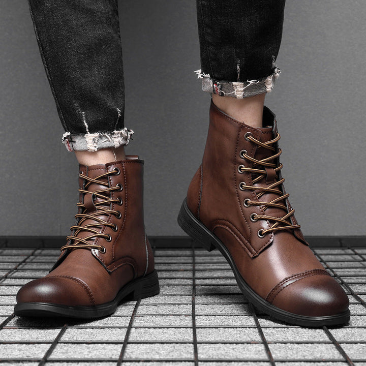 Claude | Genuine Leather Ankle Boots