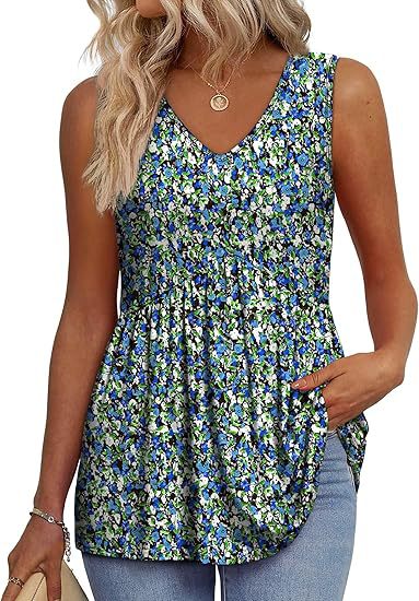 Elenor | Flowy Sleeveless Tank Top