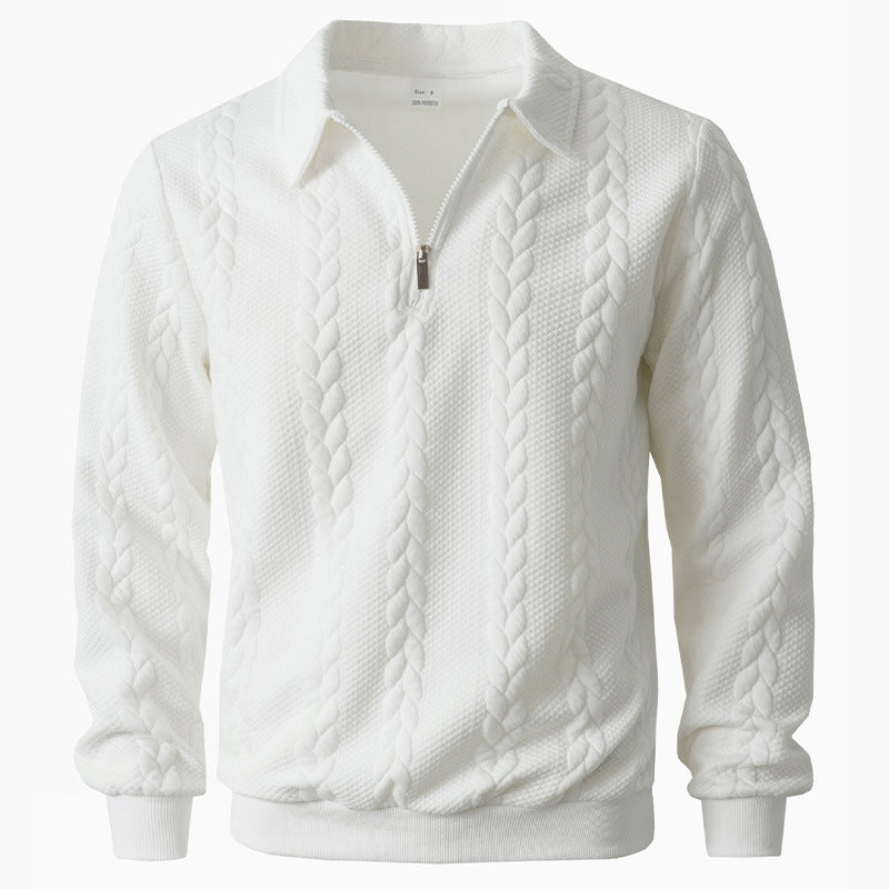 Orvel | Stylish Casual Zip-Neck Sweater