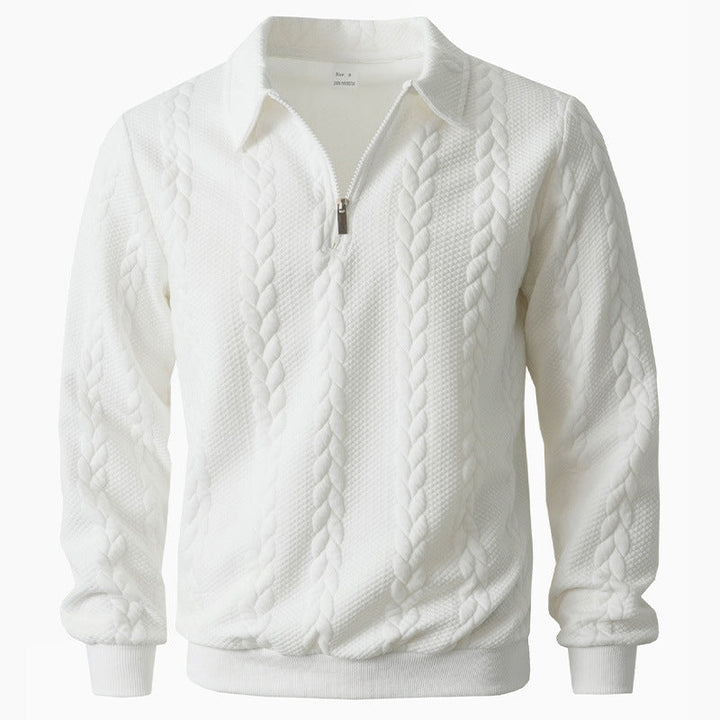 Orvel | Stylish Casual Zip-Neck Sweater