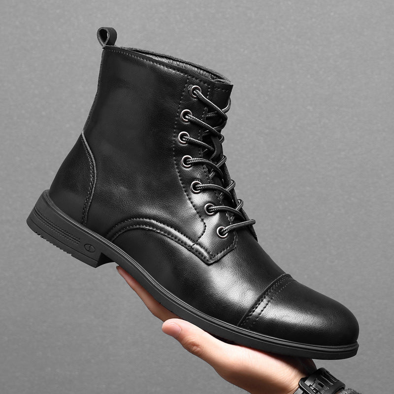 Claude | Genuine Leather Ankle Boots