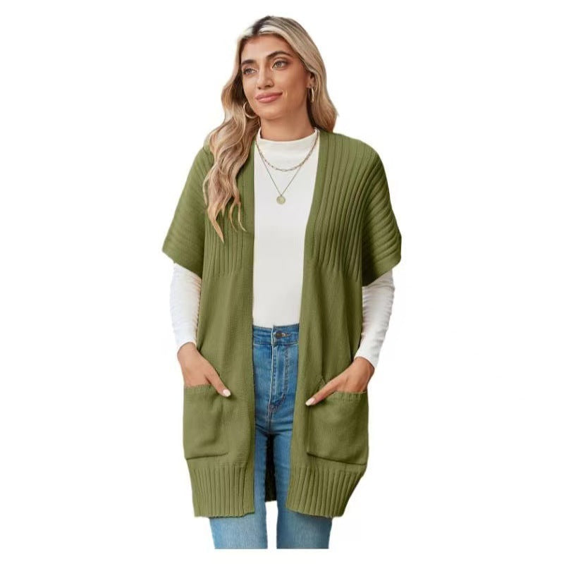 Cassava™ - Lightweight Open-Front Knit Cardigan