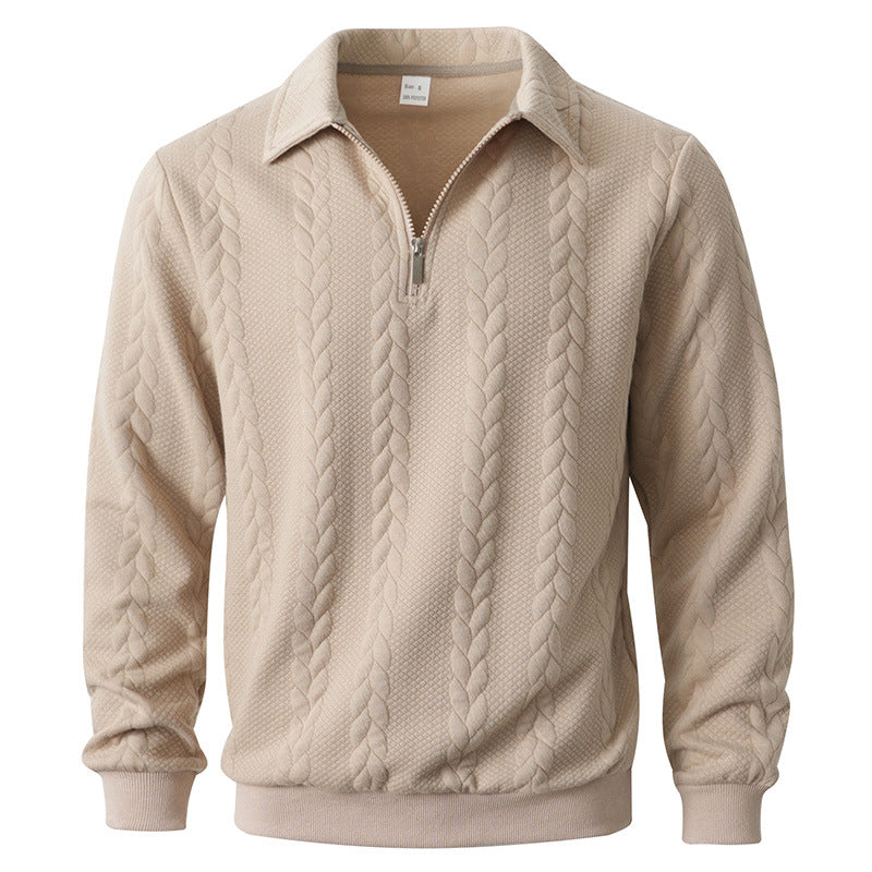 Orvel | Stylish Casual Zip-Neck Sweater