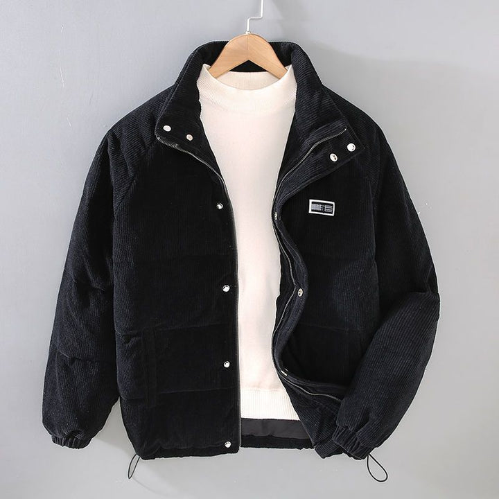Samuel - Warm and Elegant Knitted Velvet Jacket