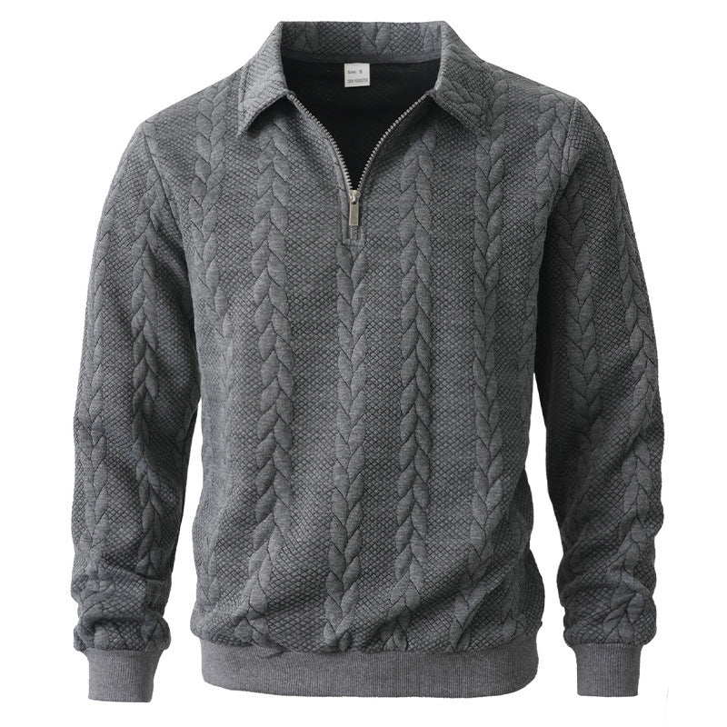 Orvel | Stylish Casual Zip-Neck Sweater