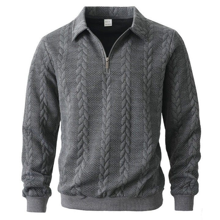 Orvel | Stylish Casual Zip-Neck Sweater