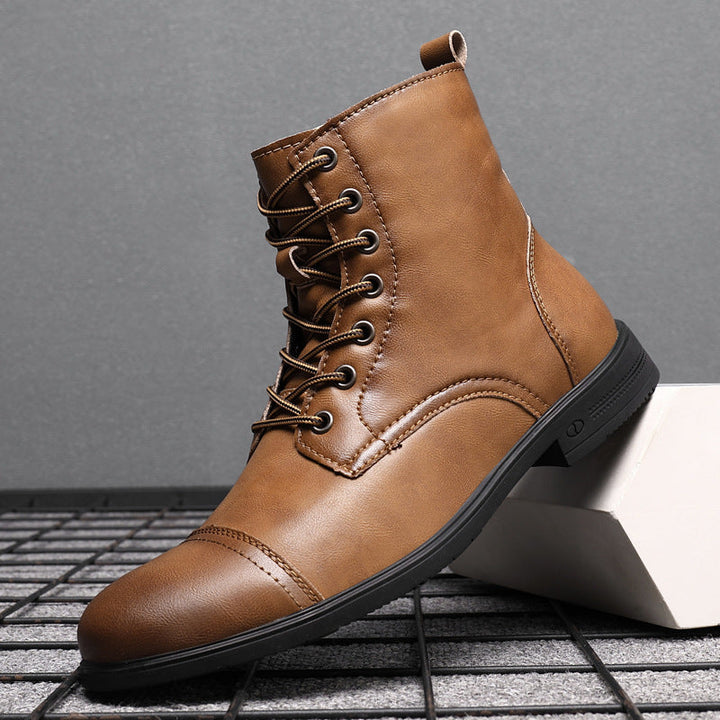 Claude | Genuine Leather Ankle Boots