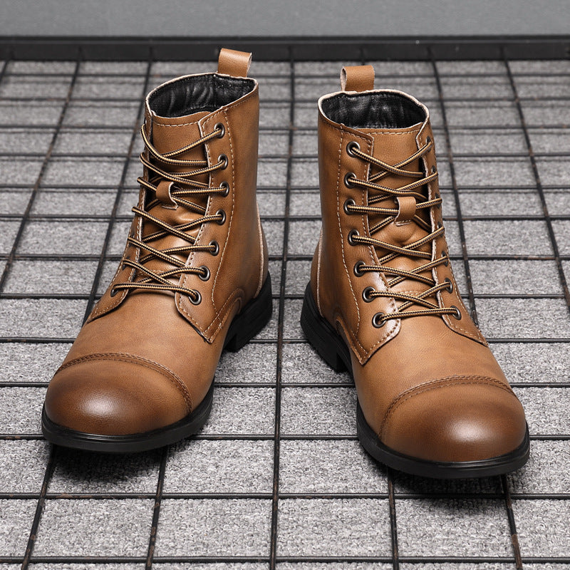 Claude | Genuine Leather Ankle Boots