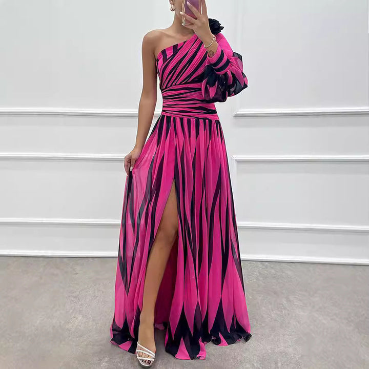 Noralie – Evening Dress with Pleated Look