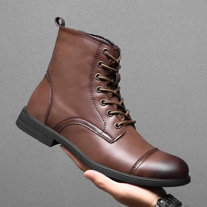 Claude | Genuine Leather Ankle Boots