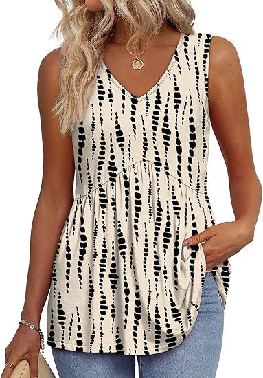 Elenor | Flowy Sleeveless Tank Top
