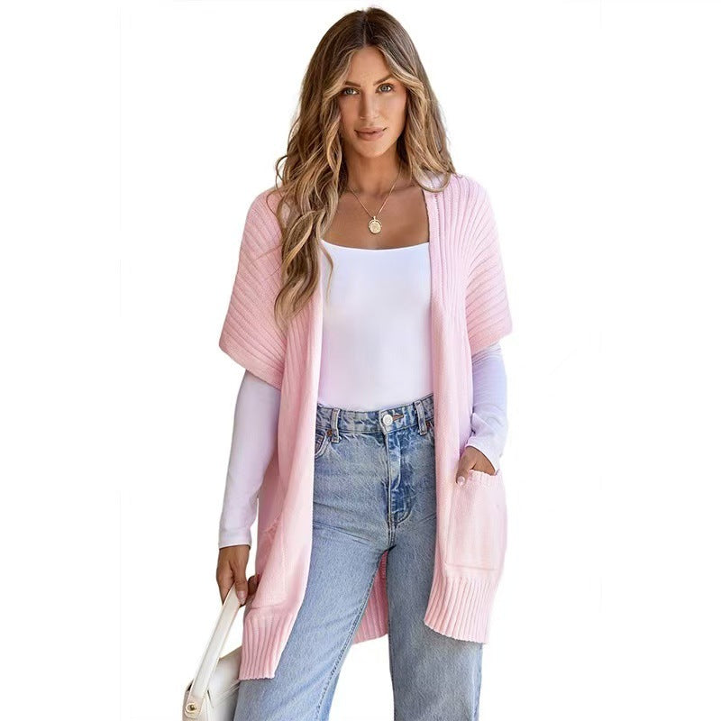Cassava™ - Lightweight Open-Front Knit Cardigan