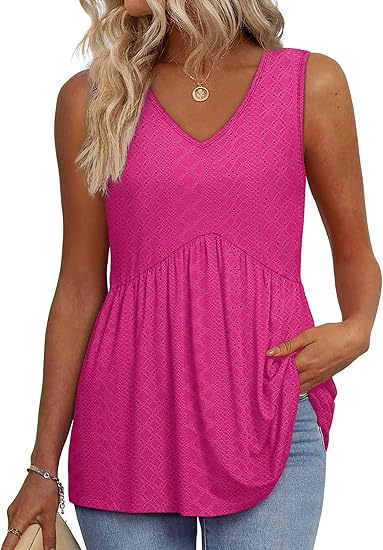 Elenor | Flowy Sleeveless Tank Top