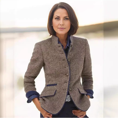 Mirjam | Elegant Long-Sleeve Tailored Jacket