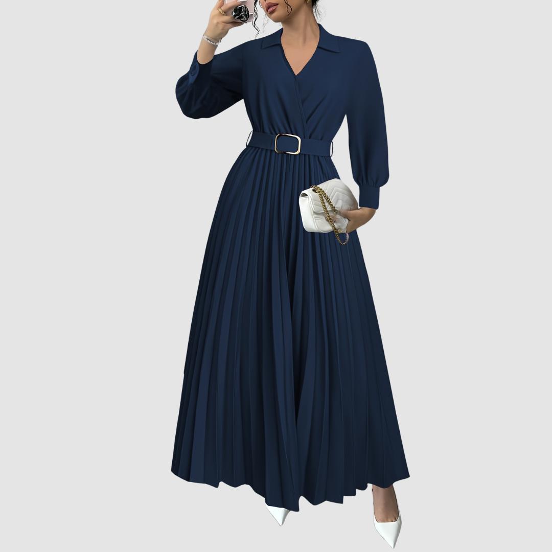 Margot Lane | Everyday Elegance Pleated Dress