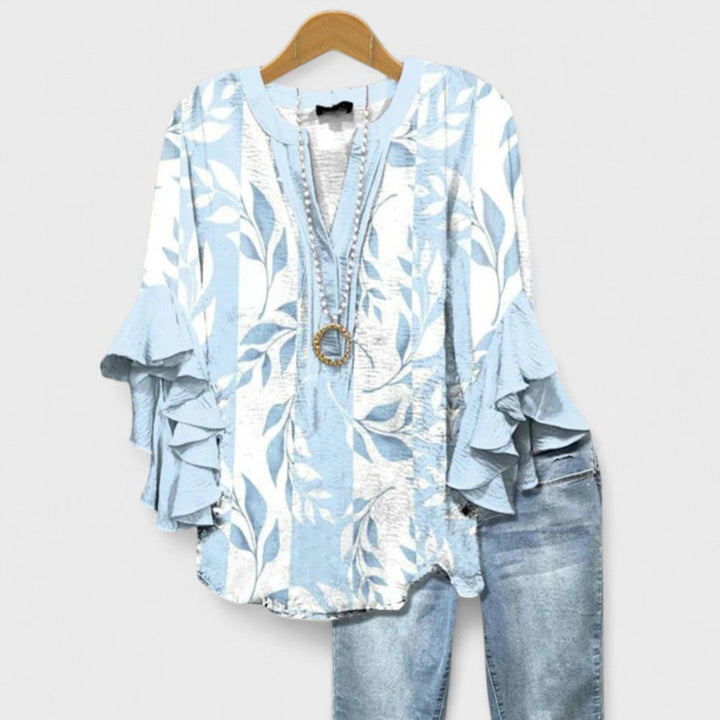 Toinette | Elegant Printed Blouse