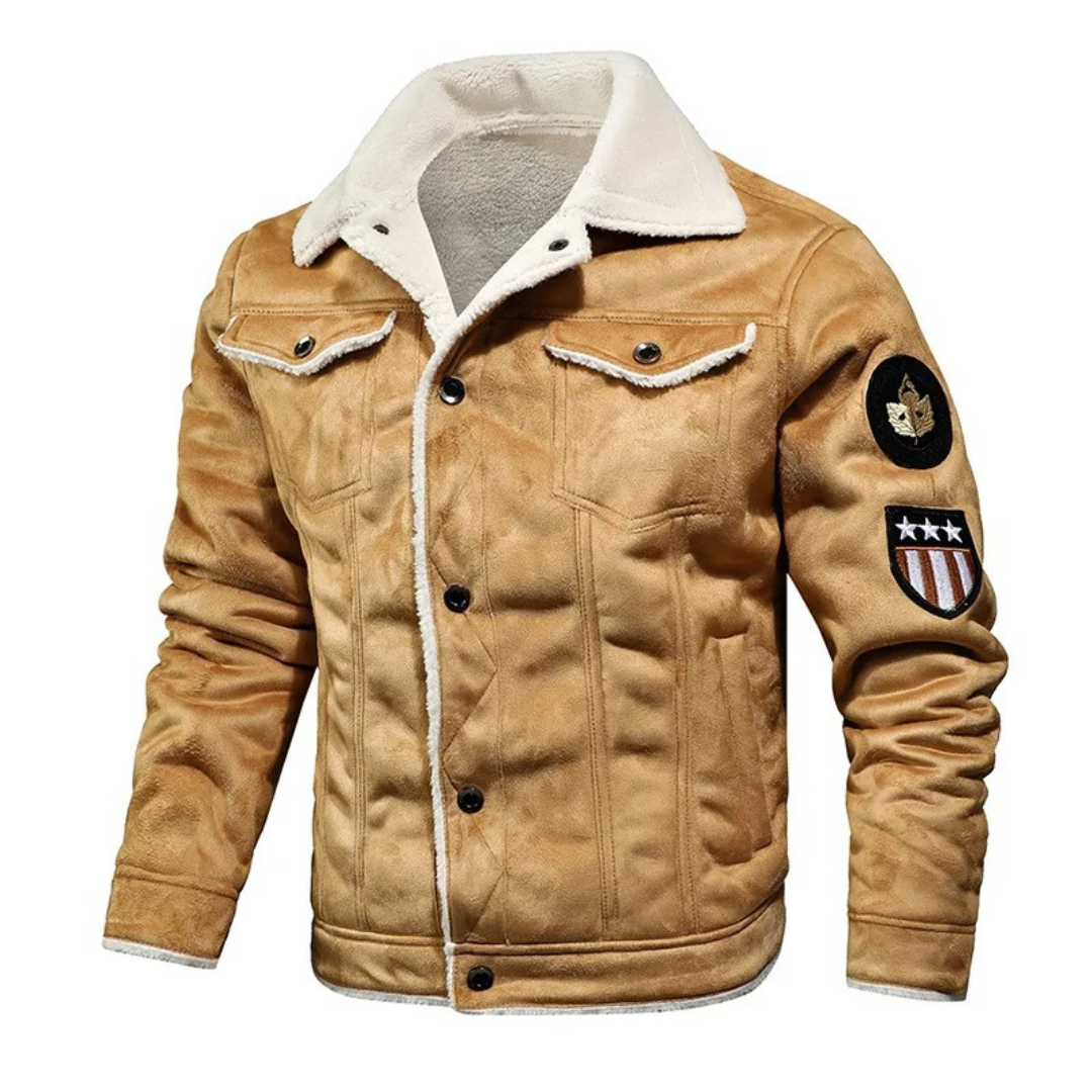 Jesper™ | Warm jacket with a bold style