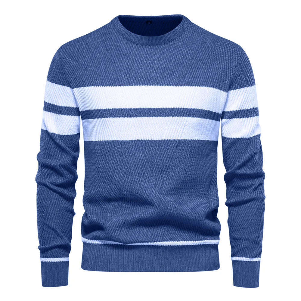 Davrell | Classic Striped Crewneck Sweater