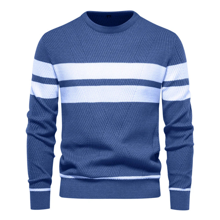 Davrell | Classic Striped Crewneck Sweater
