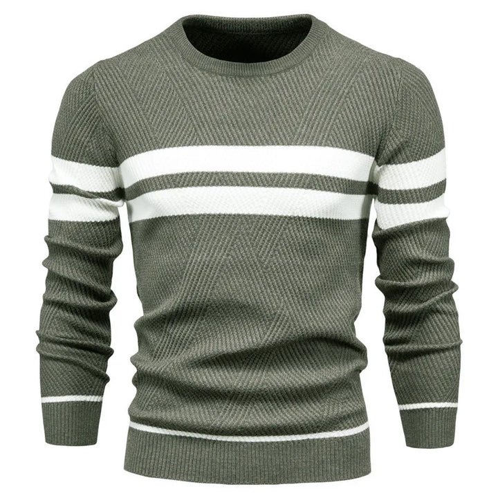 Davrell | Classic Striped Crewneck Sweater