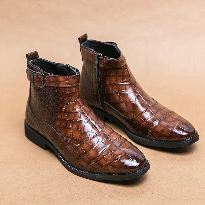Baron | Buckle Ankle Boots