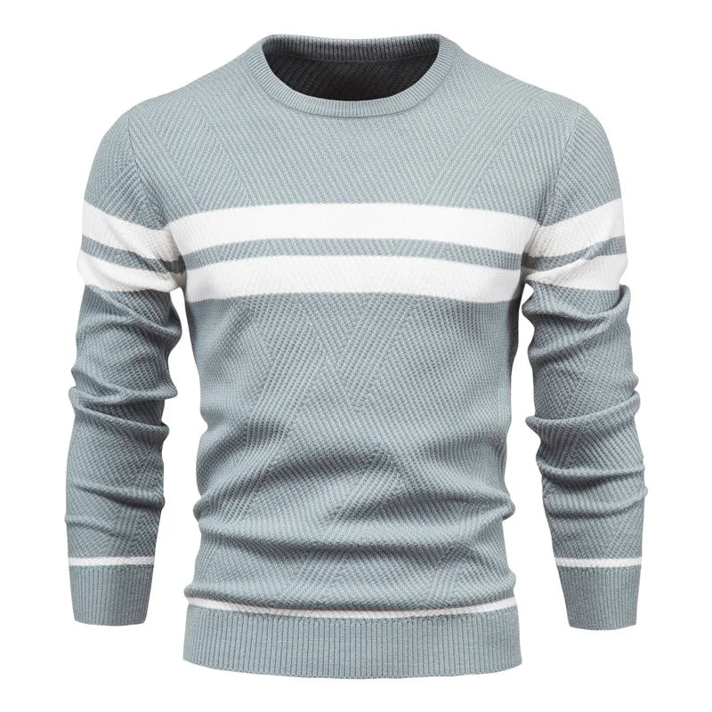 Davrell | Classic Striped Crewneck Sweater