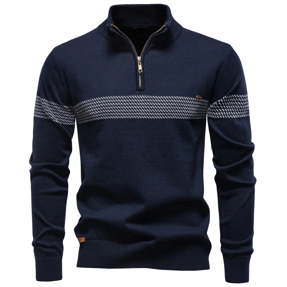 Raph | Classic Half-Zip Knit Pullover