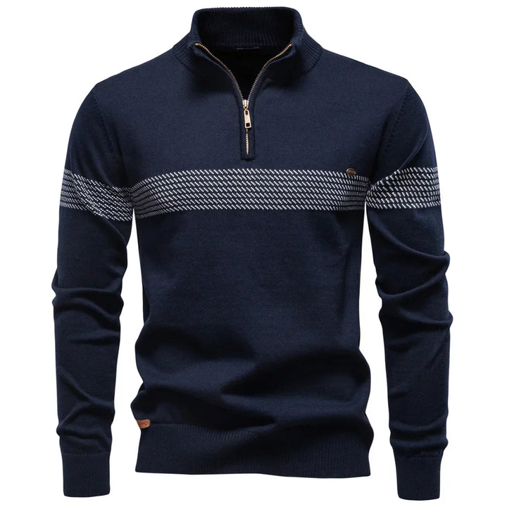 Raph | Classic Half-Zip Knit Pullover