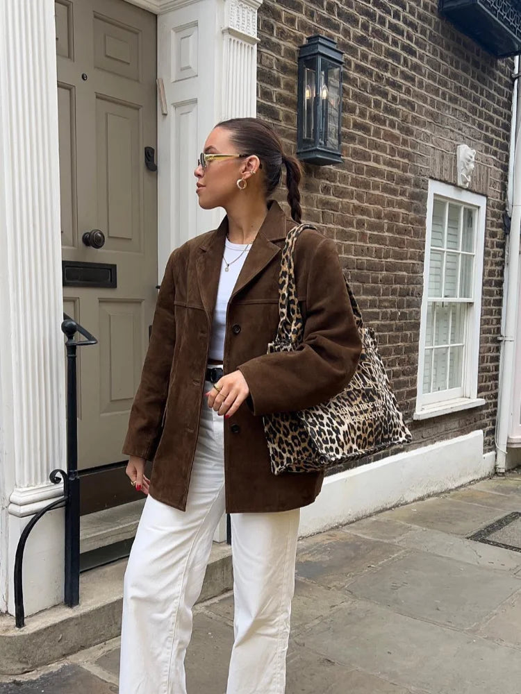 Visconte | Brown Short Jacket for Women