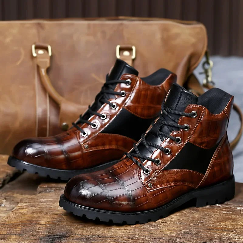 Rendell | Sophisticated ankle boots with a unique design