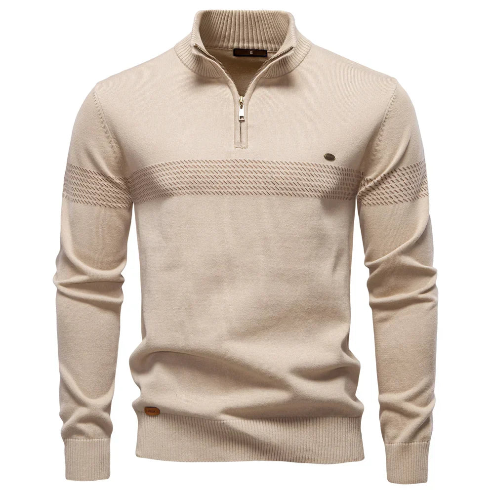 Raph | Classic Half-Zip Knit Pullover