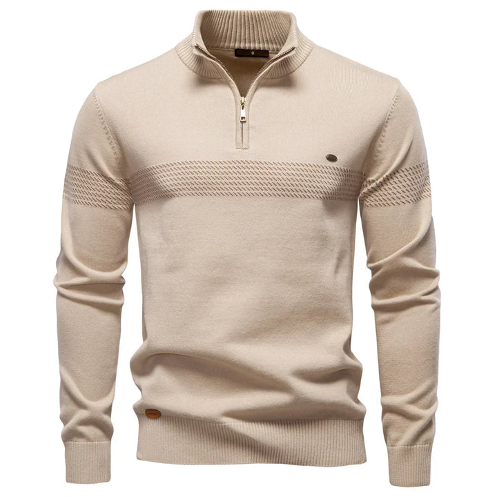 Raph | Classic Half-Zip Knit Pullover