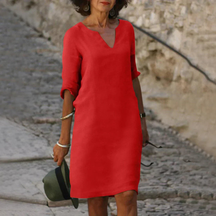 Alessia | Comfortable Linen Dress