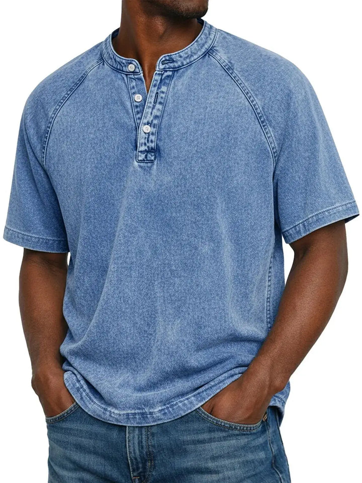 Ivo™ | Vintage Button-Up Shirt for Men